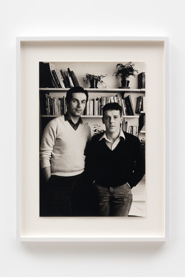 Sunil Gupta Lovers - Ten Years On, (Keith & Ian) Silver gelatin print 19 x 13 in 1984-85
