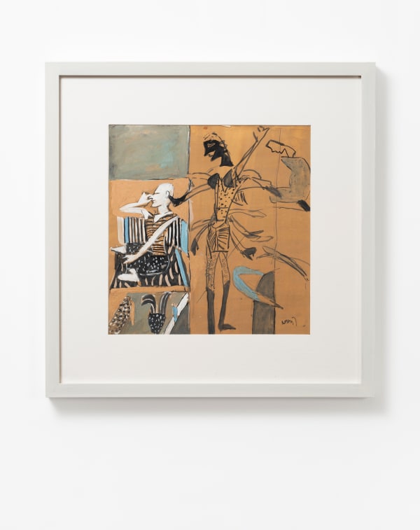 K.G. Subramanyan Untitled, 2011 Gouache on paper