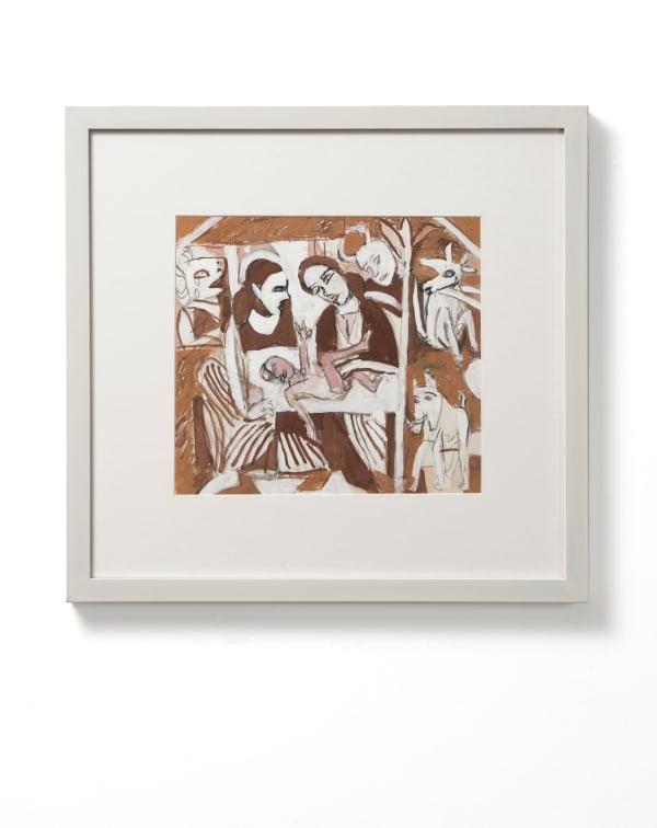 K.G. Subramanyan Untitled, 2005 Gouache on paper