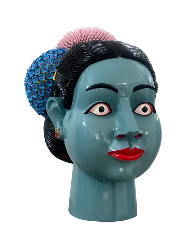 Ravinder Reddy Urmila, 2025 26.3 x 24.3 x 19 in Painted Bronze