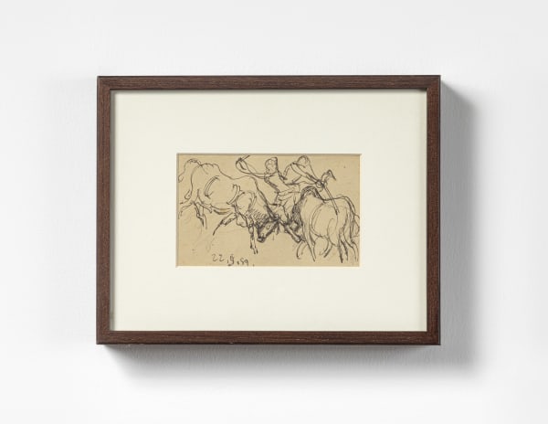 Benodebehari Mukherjee Untitled Pen & ink on paper