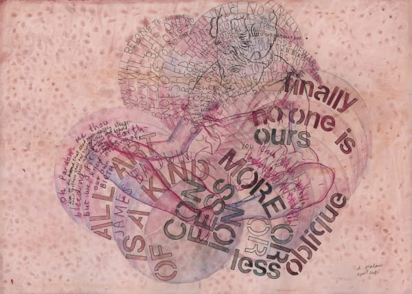 Nalini Malani All Art is a Kind of Confession Acrylic, ink, pencil on Arches paper