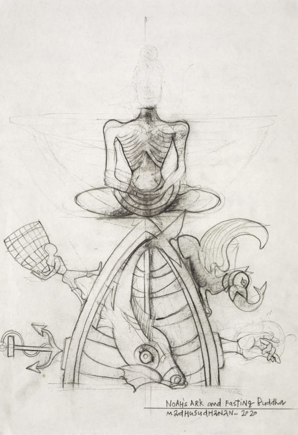 Madhusudhanan Noah S Ark And Fasting Buddha