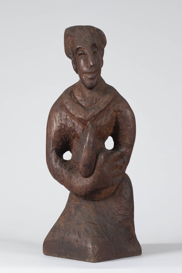 Untitled Wooden Sculpture 26 x 8 x 8 in