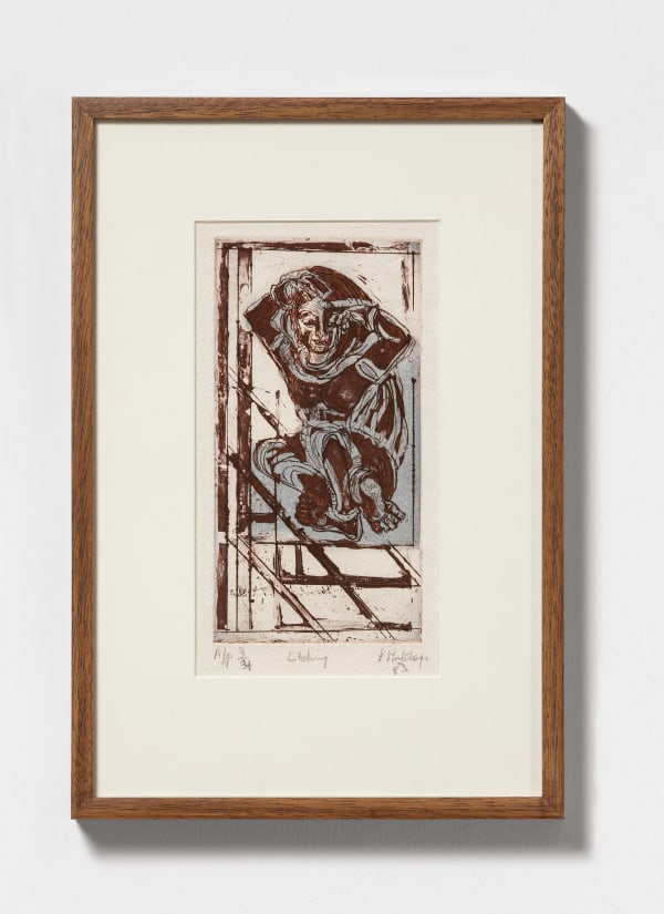 Untitled Etching 10.5 x 5.5 in 1983