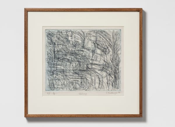 Untitled Etching 11 x 13 in 1986