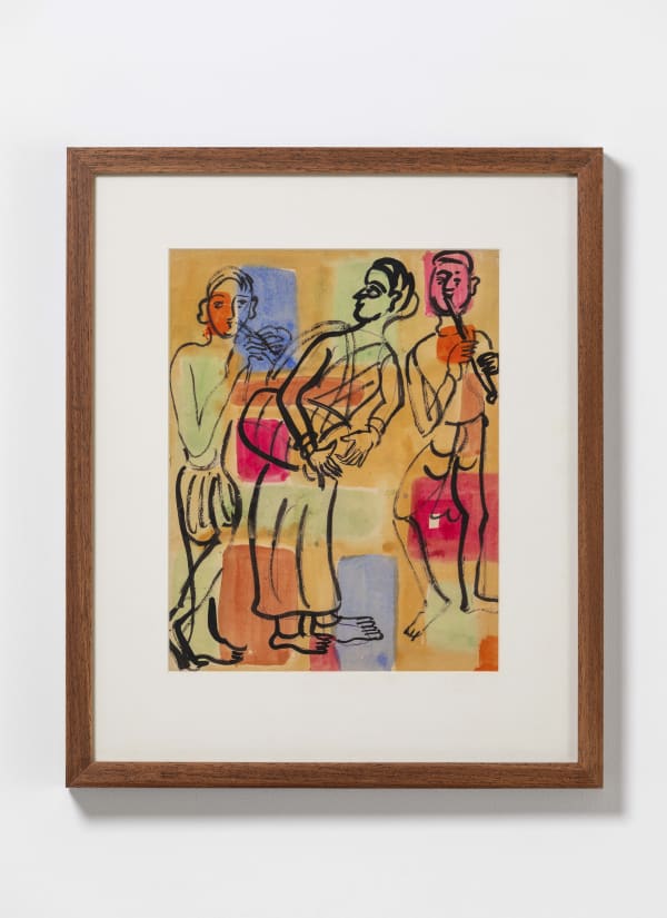 Untitled Watercolour on paper 12.5 x 10 in