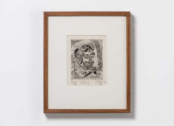 Untitled Etching 6 x 4.5 in 1983