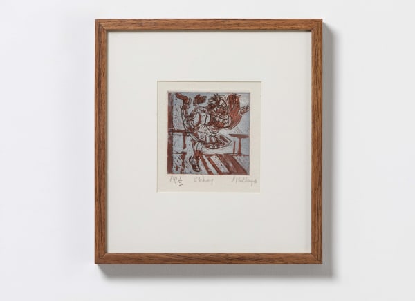 Untitled Etching 5 x 4.5 in