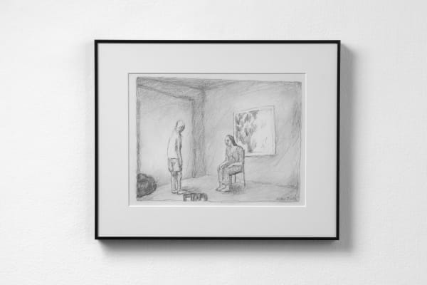 SUDHIR PATWARDHAN Untitled Pencil on paper 8 x 10.75 in
