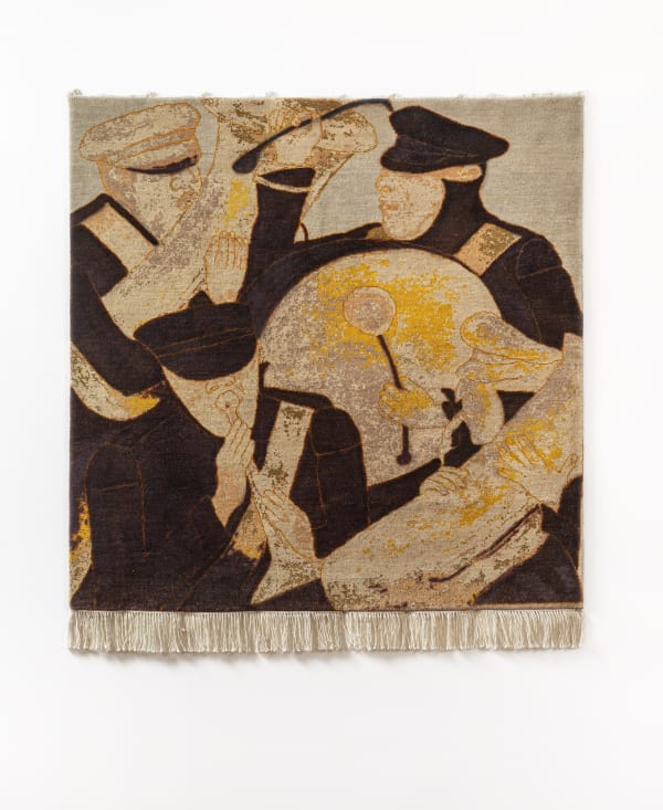 Krishen Khanna Untitled Tapestry 61 x 62 in Edition 2/9