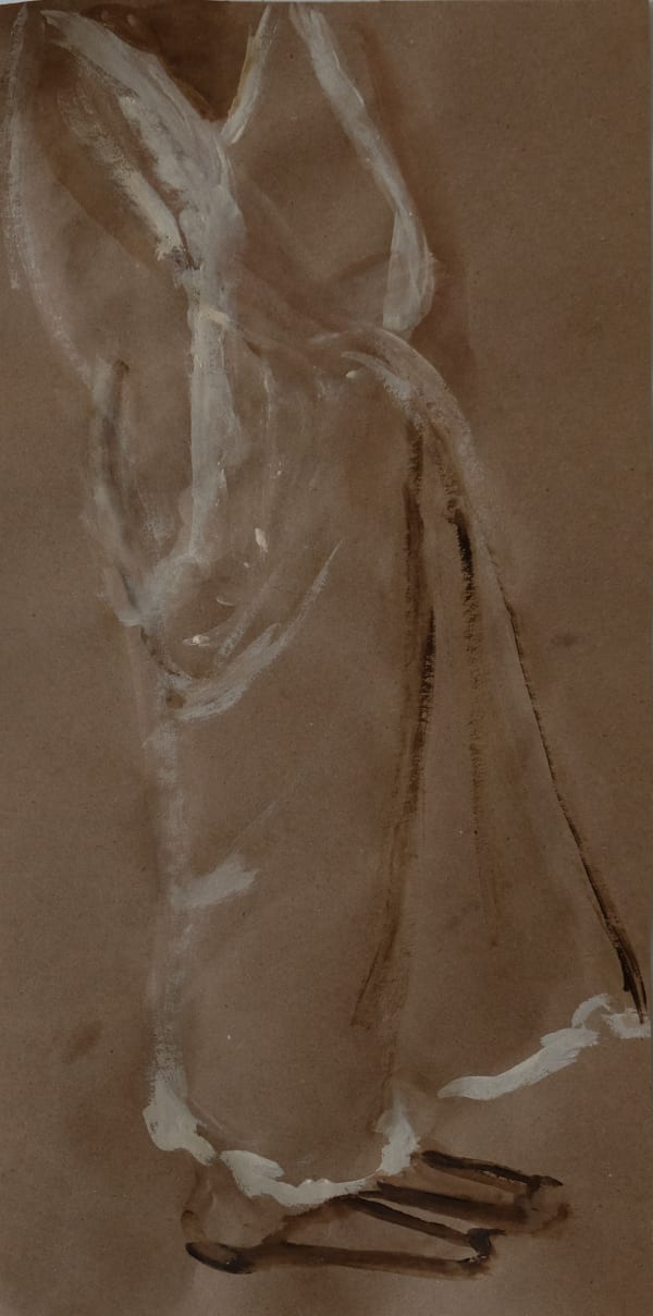 Joya Mukerjee Logue Our Shared Sari 03 Watercolour & acrylic on paper