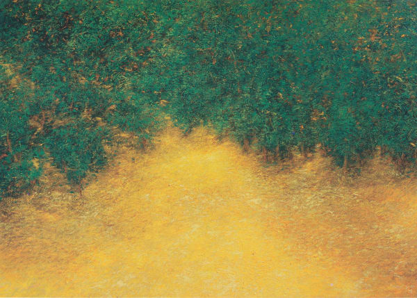 Paramjit Singh Untitled Oil on canvas 49 x 68 in