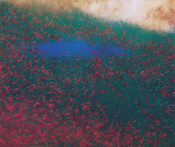 Paramjit Singh Untitled Oil on Canvas 28 x 33 in