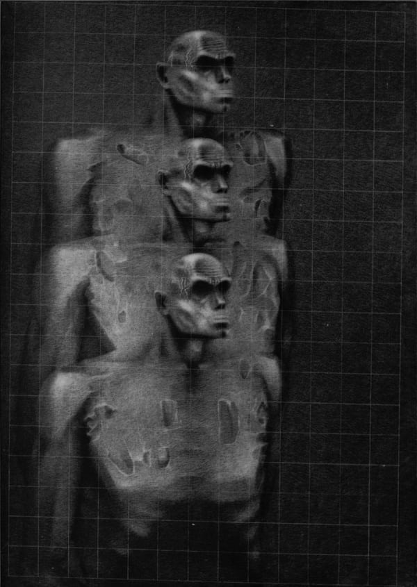 Rameshwar Broota Winners Posthumous I, 1981 70 x 50 in