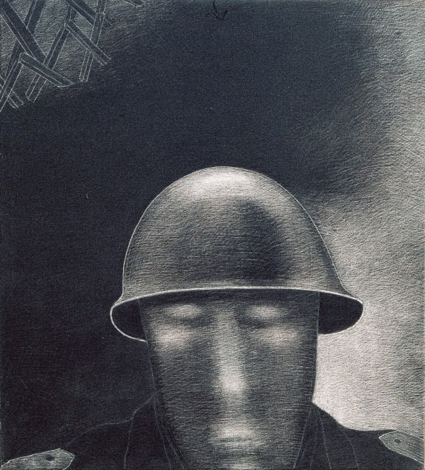 Rameshwar Broota Last Soldier, 1990 23 x 25 in