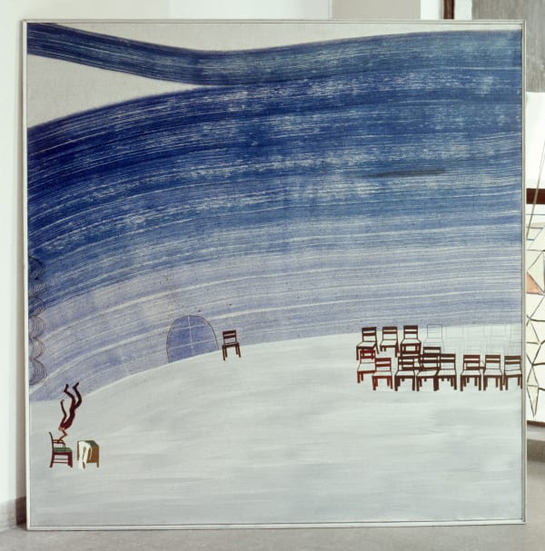 Rameshwar Broota The Trial, 1978 50 x 50 in