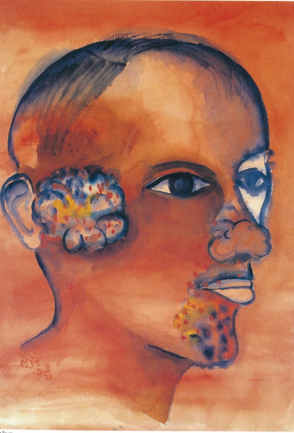 Bhupen Khakhar Is it flower, 2001 Watercolour 50 x 36 cm
