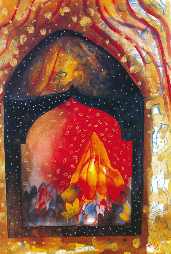 Bhupen Khakhar Memories of Thailand, 2002 Watercolour 70 x 47 cm