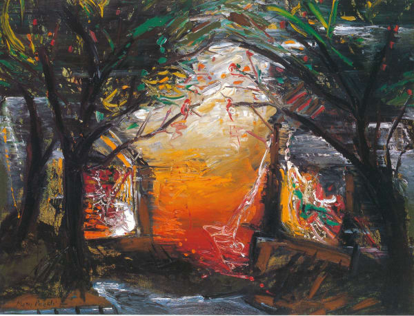 Manu Parekh Landscape of Trees, 2004 Oil on canvas 30 x 40 in