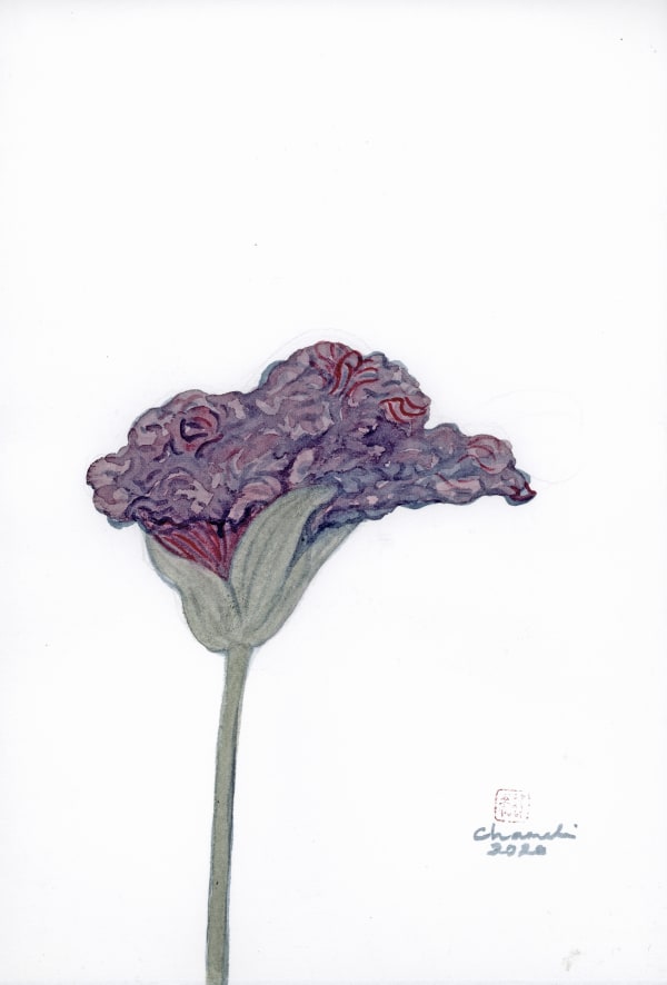 Chameli Ramachandran Untitled, 2020 Chinese ink & watercolour on paper 11 x 7.5 in