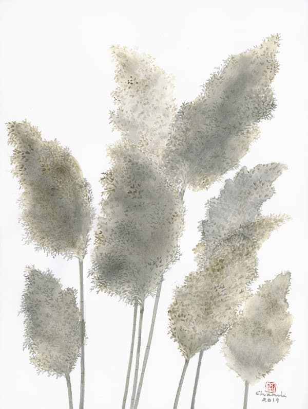 Chameli Ramachandran Untitled, 2019 Chinese ink & watercolour on paper 15 x 11 in