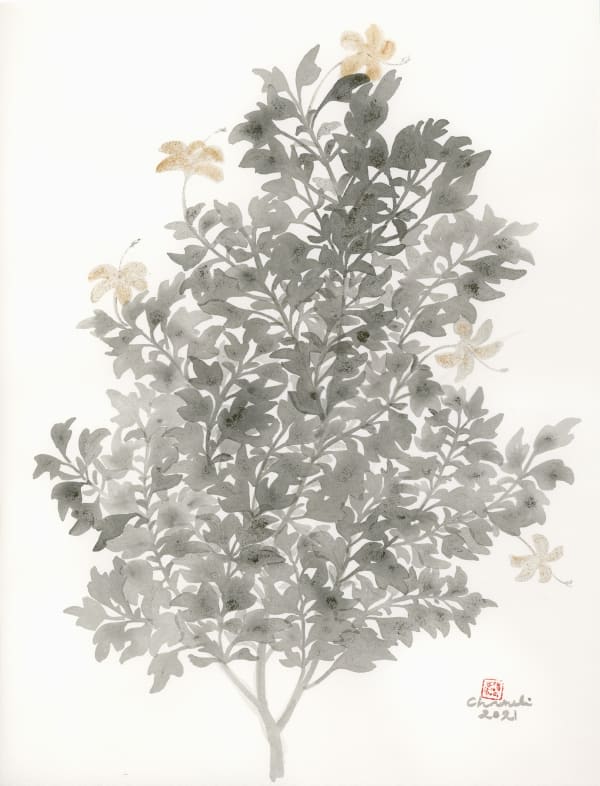 Chameli Ramachandran Untitled, 2021 Chinese ink & watercolour on paper 14 x 11 in