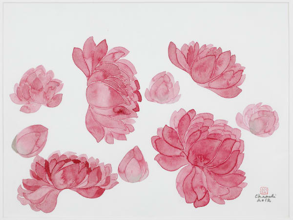 Chameli Ramachandran Untitled, 2012 Chinese ink & watercolour on paper 11" x 14"