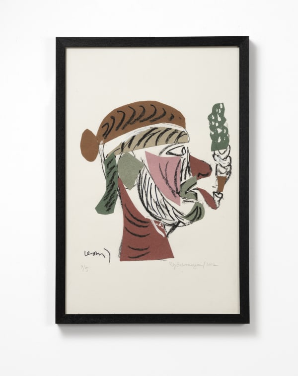 K.G. Subramanyan Untitled Digital print