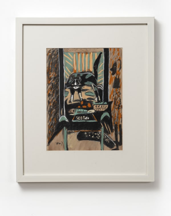 K.G. Subramanyan Untitled Gouache on paper