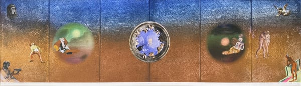 Gulammohammed SheikhDreams of Bhupen-3, 2016 Digital Collage, Inkjet on Hahnemühle Fine Art Texture Paper