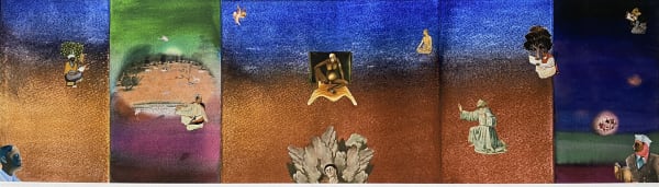 Gulammohammed SheikhDreams of Bhupen-4, 2016 Digital Collage, Inkjet on Hahnemühle Fine Art Texture Paper