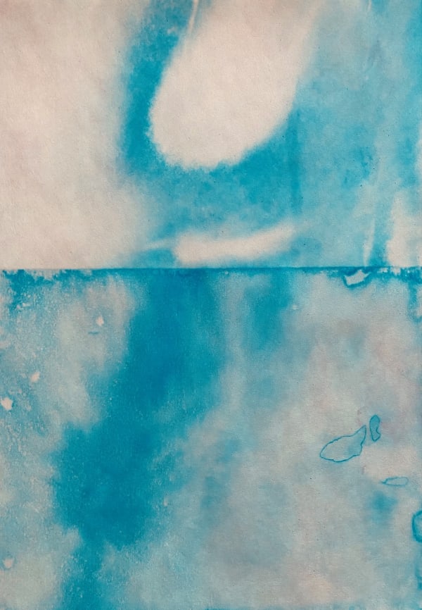 Aditi Singh November (Horizon Line) Ink on Washi paper