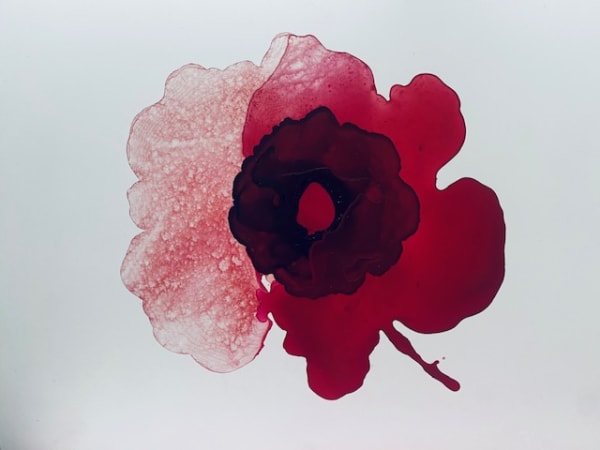 Aditi Singh Reunion (For Gieve) Ink on Yupo paper