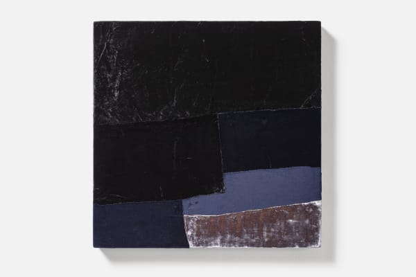 Anita Dube Untitled Fabric, glue and plywood