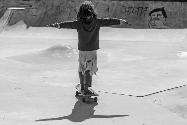 Anka, 7 yrs, Janwaar Village, Madhya Pradesh, India (from the series Janwaar Castle) Archival pigment print 24 x 36 in