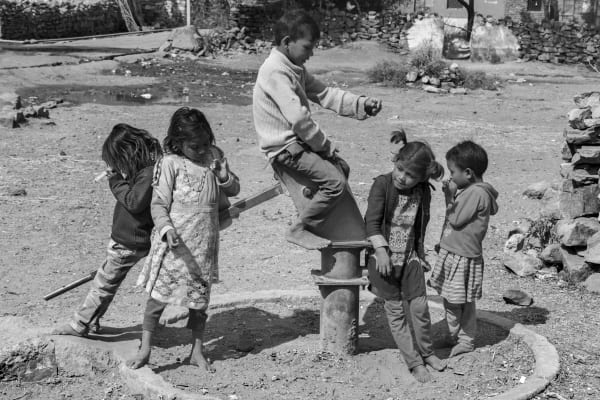 Danta Village, Shahbad, Baran, Rajasthan, India (from the series Bachpan) Archival pigment print 16 x 24 in