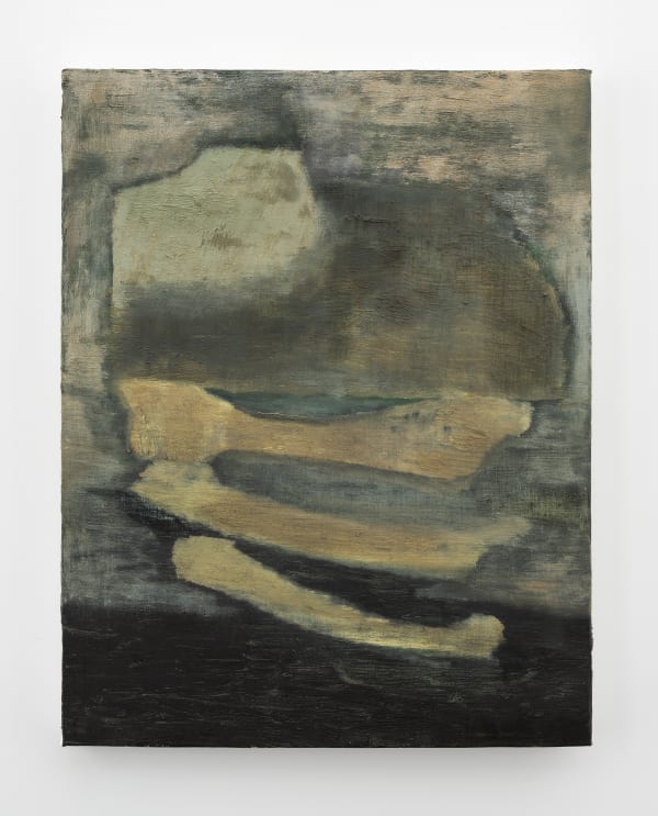 Biraaj Dodiya Remains (Day) Oil on linen