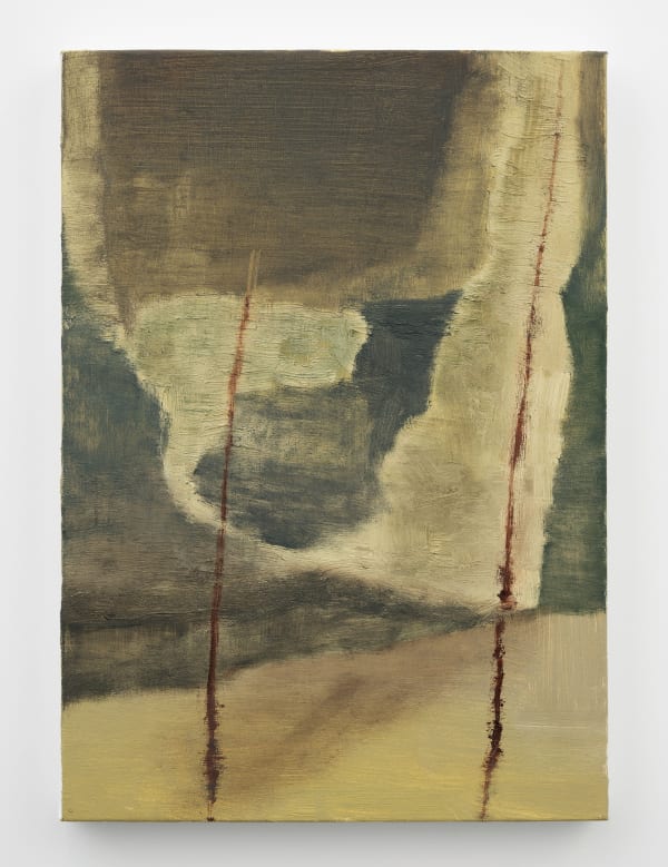 Biraaj Dodiya Artery of the Riddle (Study I) Oil on linen