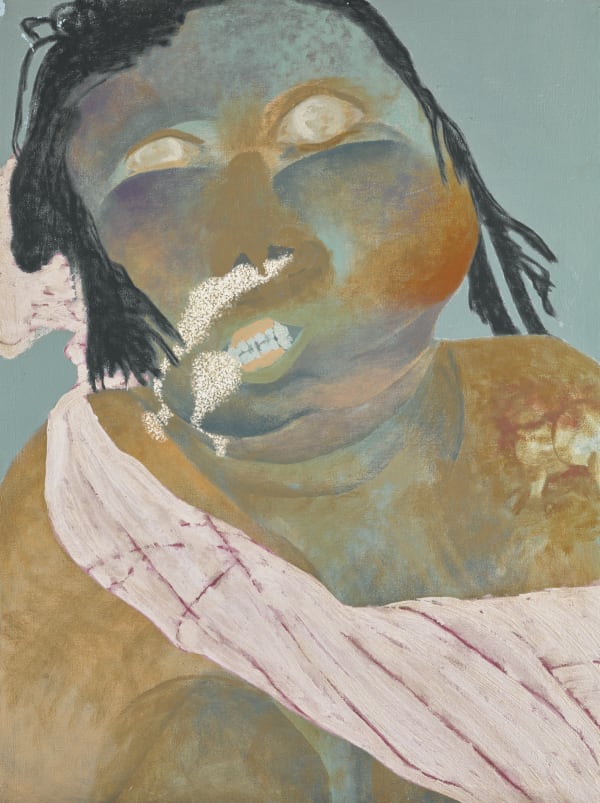 Gieve Patel Drowned Woman Oil on canvas