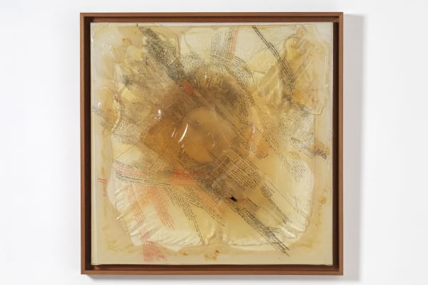 Rameshwar Broota Untitled, 2021 Pen, ink and epoxy resin on canvas