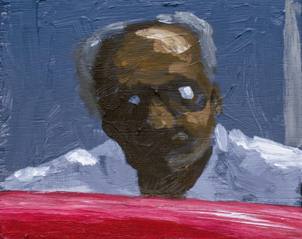 Sudhir Patwardhan People Series, 2016 Acrylic on plywood