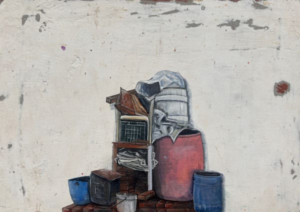 Vipul Badva Untitled, 2024 Mixed media on paper