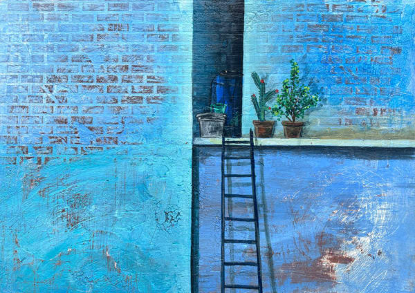 Vipul Badva Untitled, 2024 Mixed media on paper