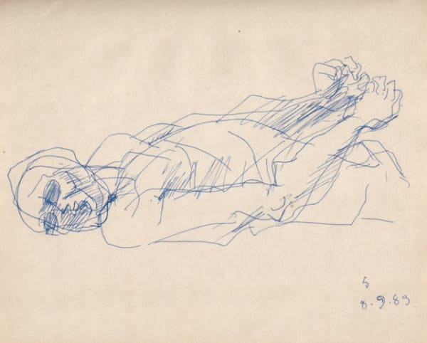 Somnath Hore Untitled, 1989 Pen and ink on paper