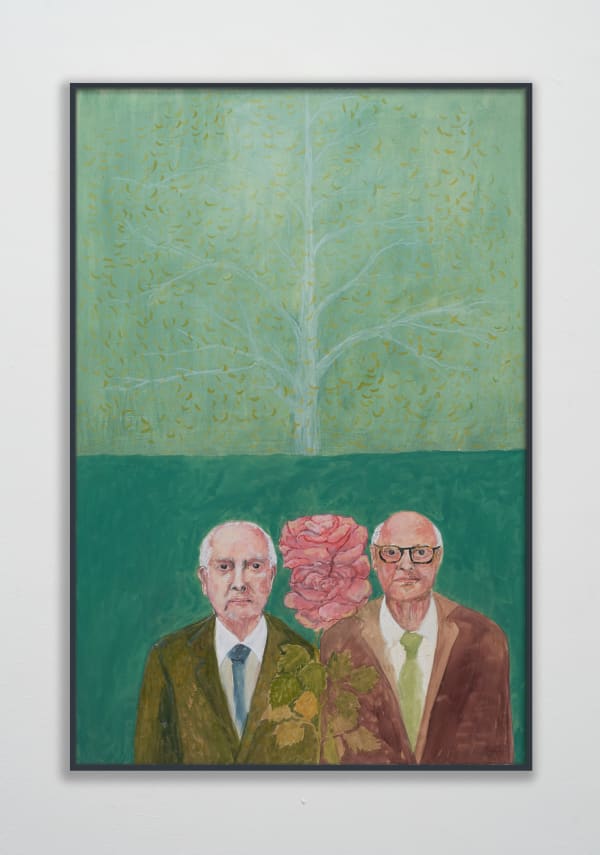 Shailesh B.R. Kiss (I), 2025 Poster colour on silk-screened paper 25.5 × 17 in