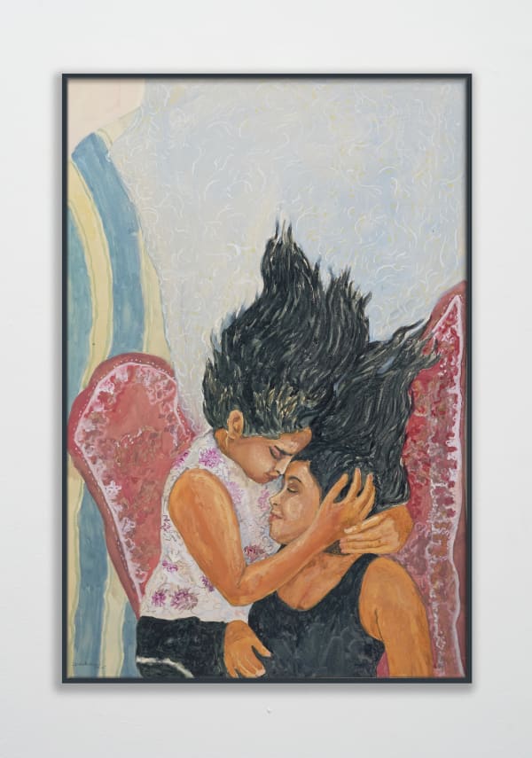 Shailesh B.R. Kiss (II), 2025 Poster colour on silk-screened paper 25.5 × 17 in