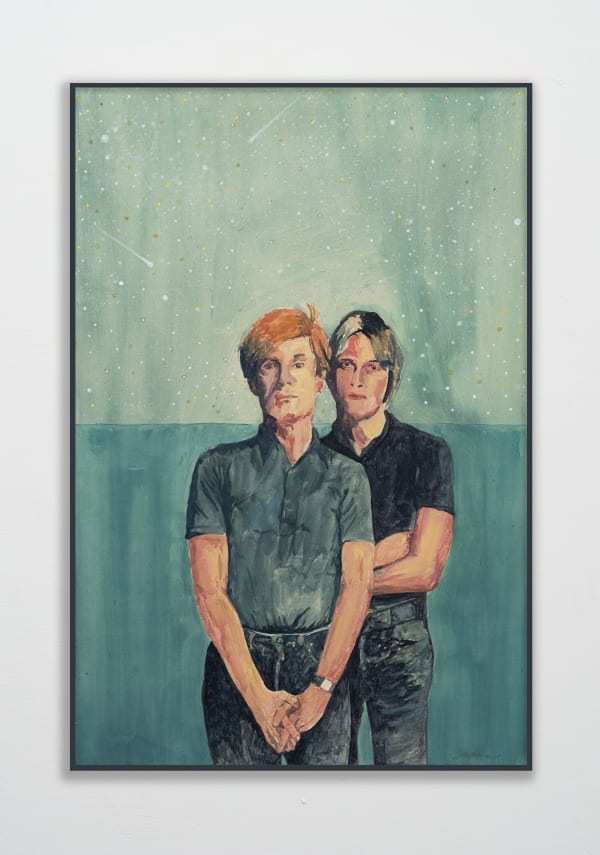 Shailesh B.R. Kiss (IV), 2025 Poster colour on silk-screened paper 25.5 × 17 in