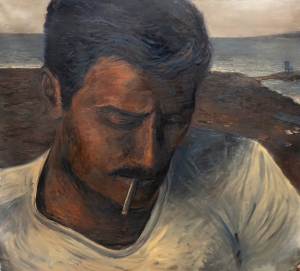 A Stranger Oil on canvas 2025