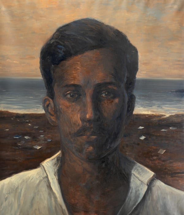 Varanasi (1969-1971) Oil on linen 2025